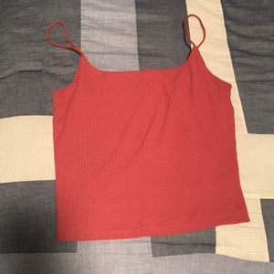 Maroon tank top, size M
